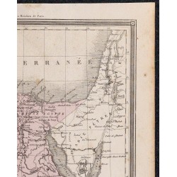 1860 - Carte de l’Égypte 