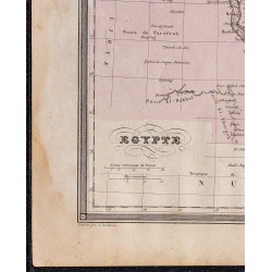 1860 - Carte de l’Égypte 