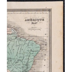 1860 - Carte de l’Amérique du sud 