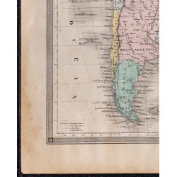 1860 - Carte de l’Amérique du sud 
