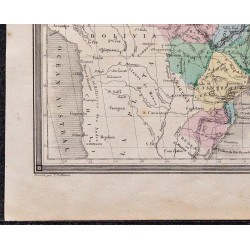 1860 - Carte du Brésil 