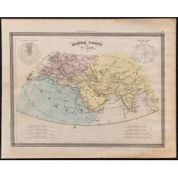 1860 - Monde connu des Anciens 