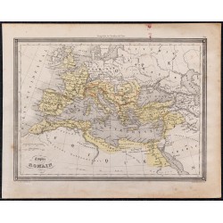 1860 - Carte de l’Empire romain 