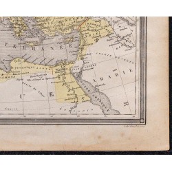 1860 - Carte de l’Empire romain 