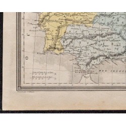 1860 - Carte de l’Espagne ancienne 