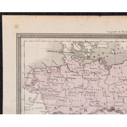 1860 - Carte de la Germanie ancienne 