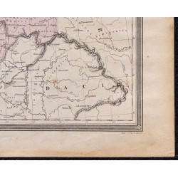 1860 - Carte de la Germanie ancienne 