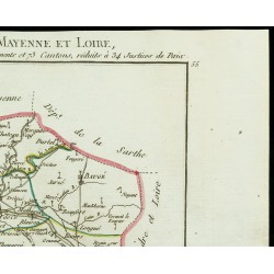 Gravure de 1802 - Département de Mayenne et Loire - 3