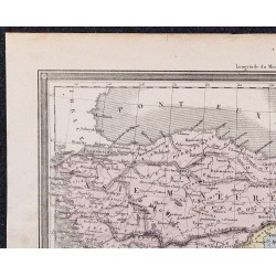 1860 - Carte de l’Asie mineure, Arménie, Mésopotamie, Assyrie et Syrie 