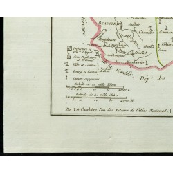Gravure de 1802 - Département de Mayenne et Loire - 4
