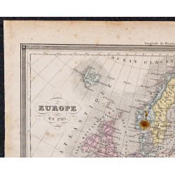 1860 - Carte de l’Europe en 1789 