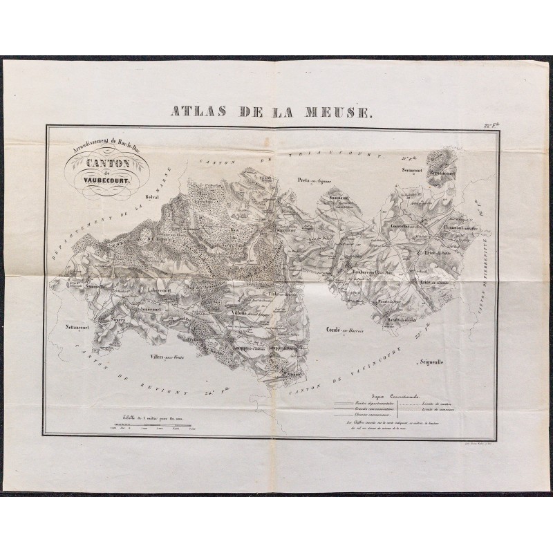 1835 - Canton de Vaubecourt 