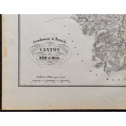 1835 - Canton de Dun sur Meuse 