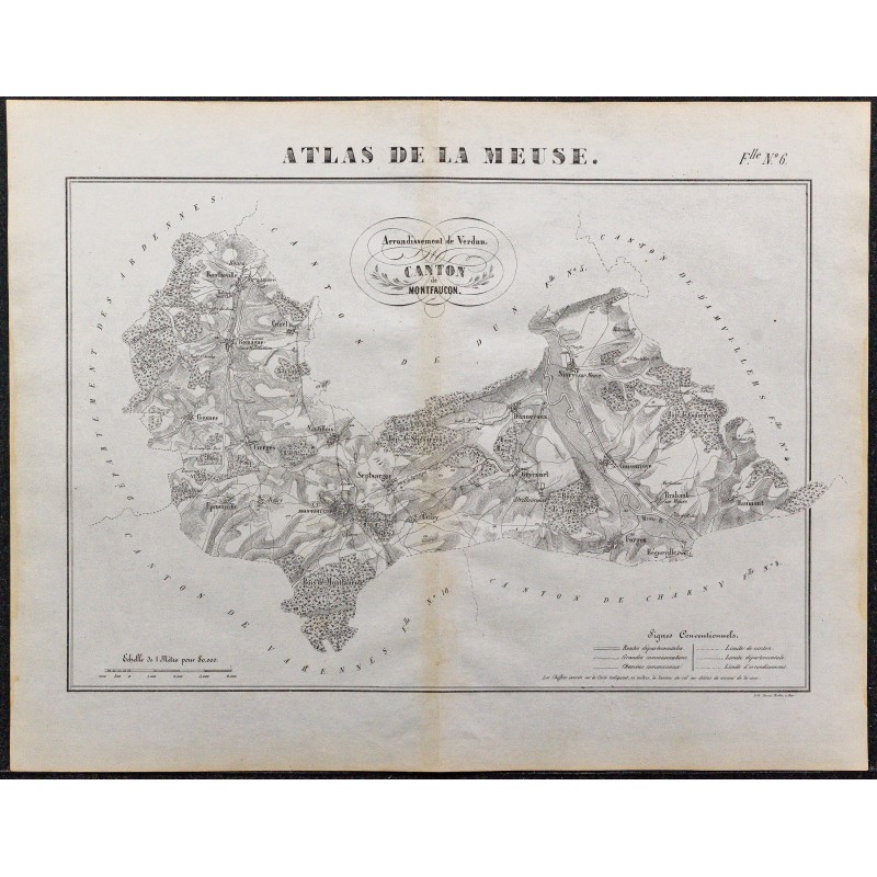 1835 - Canton de Montfaucon 