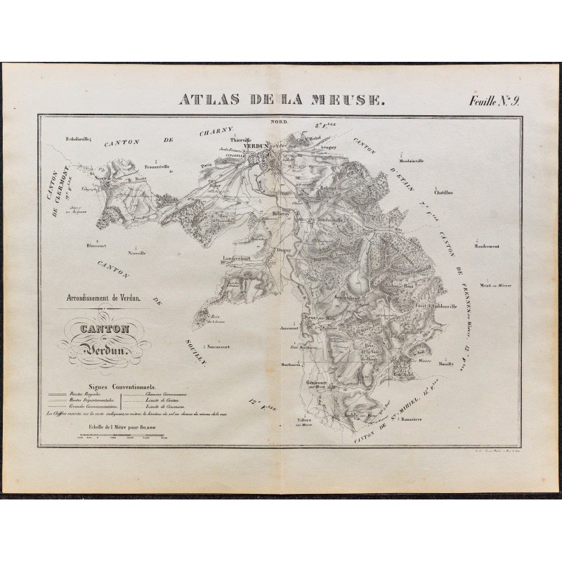 1835 - Canton de Verdun 