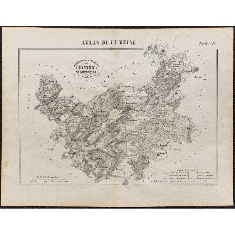 1835 - Canton de Vigneulles 