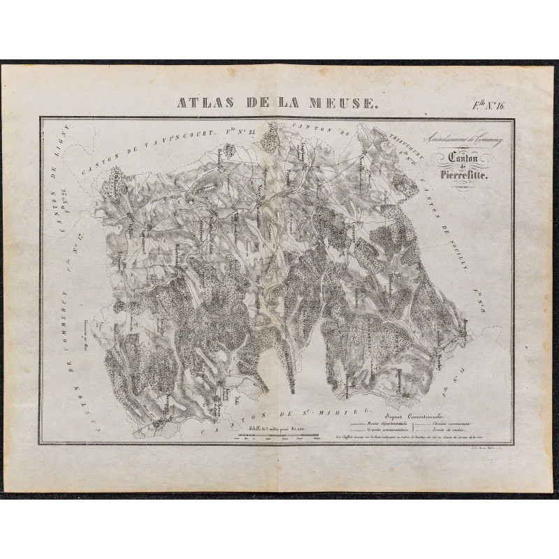 1835 - Canton de Pierrefitte 