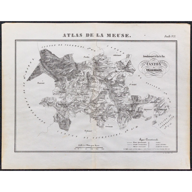 1835 - Canton de Triaucourt 