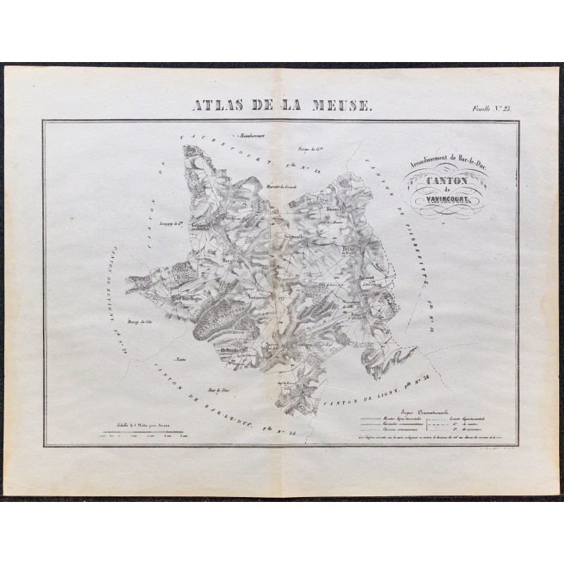 1835 - Canton de Vavincourt 