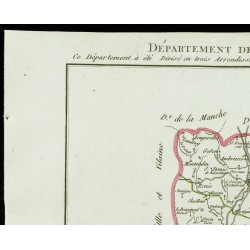 Gravure de 1802 - Département de la Mayenne - 2