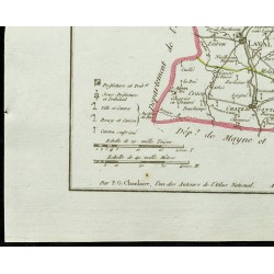 Gravure de 1802 - Département de la Mayenne - 4