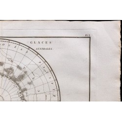 1827 - Carte polaire de l'antarctique 