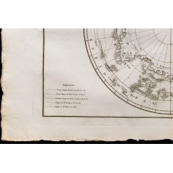 1827 - Carte polaire de l'antarctique 