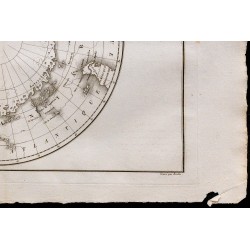 1827 - Carte polaire de l'antarctique 