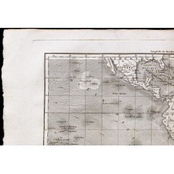 1827 - Carte des vents de l'Amérique du Sud 