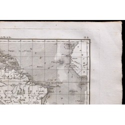 1827 - Carte des vents de l'Amérique du Sud 