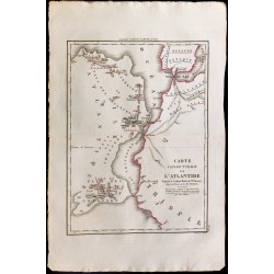 1827 - Carte de l'Atlantide 