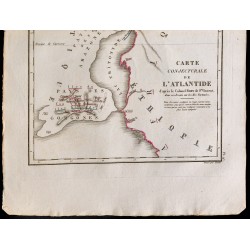 1827 - Carte de l'Atlantide 