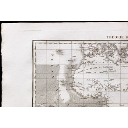 1827 - Carte des vents de l'Afrique 