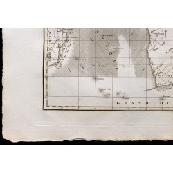 1827 - Carte des vents de l'Afrique 