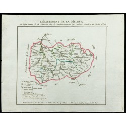 Gravure de 1802 - Département de la meurte - 1