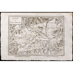 1827 - Carte de la Plaine de Montbrisson 