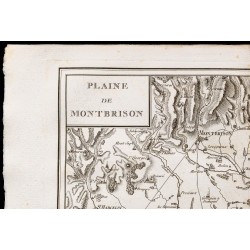 1827 - Carte de la Plaine de Montbrisson 