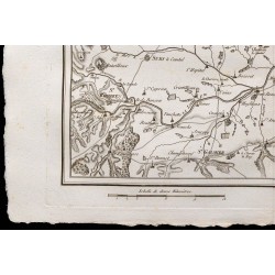 1827 - Carte de la Plaine de Montbrisson 