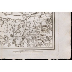 1827 - Carte de la Plaine de Montbrisson 