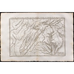 1827 - Carte de Virginie & Pennsylvanie 
