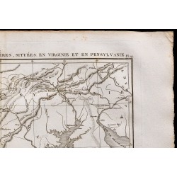 1827 - Carte de Virginie & Pennsylvanie 