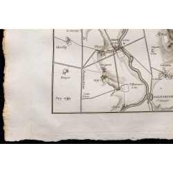 1827 - Carte de la Marne et de la Seine à Paris 