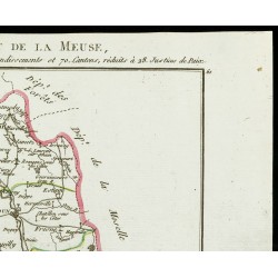 Gravure de 1802 - Département de la Meuse - 3