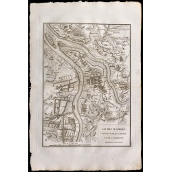1827 - Carte du confluent de la Garonne et de la Dordogne 