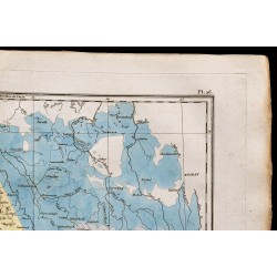 1827 - Carte minéralogique de la Saxe 