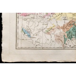 1827 - Carte minéralogique de la Saxe 