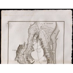 1827 -  Carte du plateau de Saint-Pierre (Maastricht) 