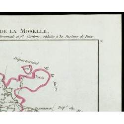 Gravure de 1802 - Département de la Moselle - 3