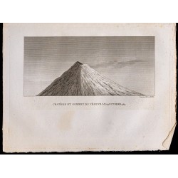 1827 - Volcan du Vésuve et du Piton de la Fournaise 
