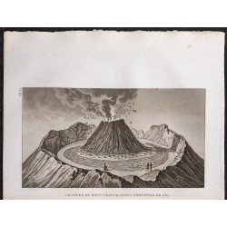 1827 - Volcan du Vésuve et Piton de la Fournaise 